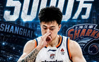 一个张镇麟就要5000万！上海男篮太有钱，超出想象